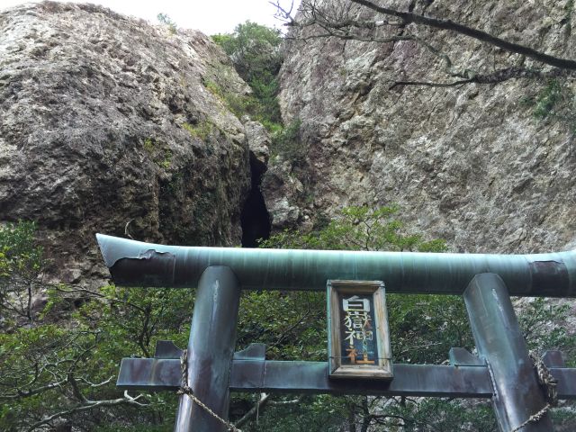 白嶽神社の鳥居